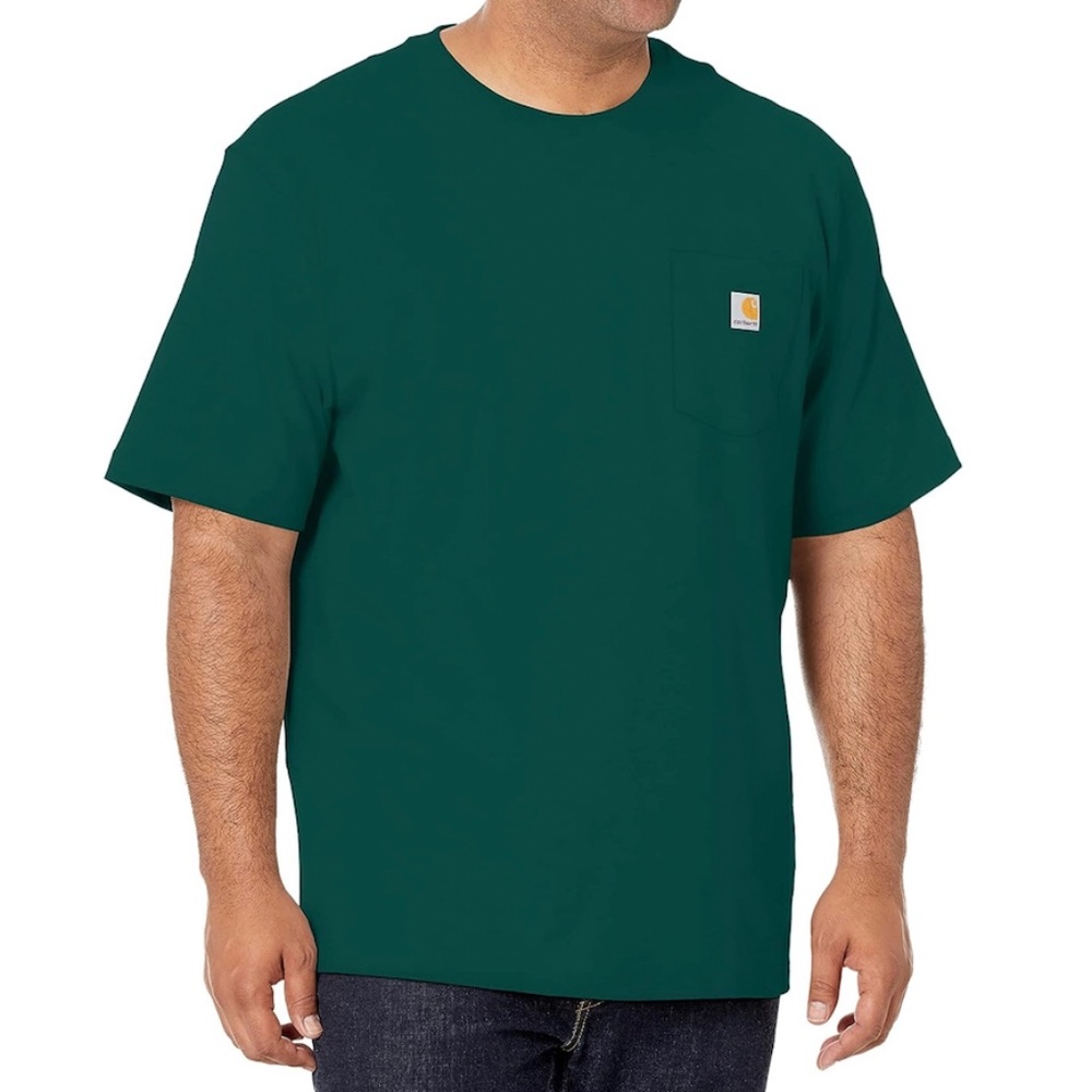 Carhartt Men's Loose Fit Heavyweight Short-Sleeve Pocket T-shirt (Big & Tall)